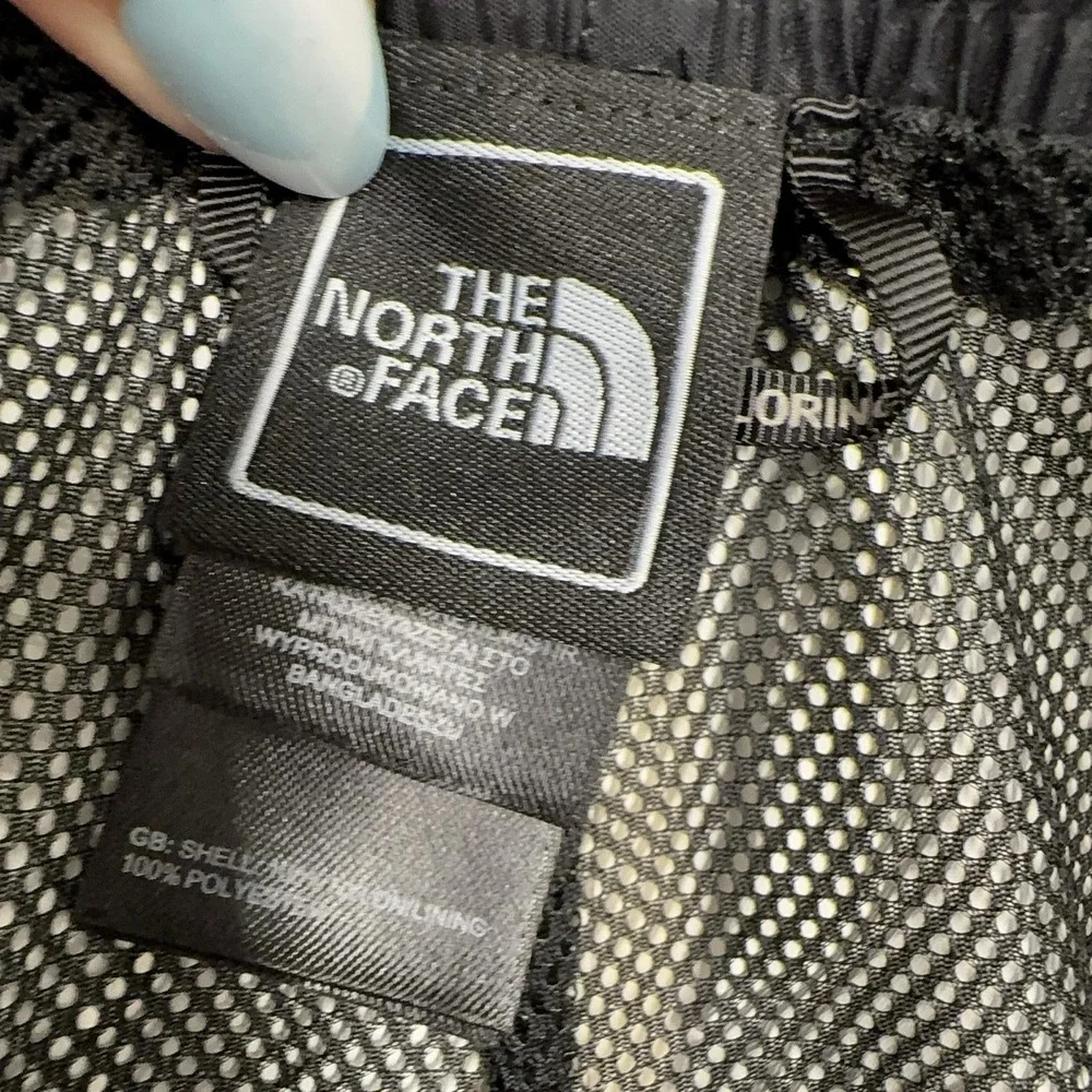 The North Face Pants Mens XL Black HyVent Rain Waterproof Mesh Lined Hiking